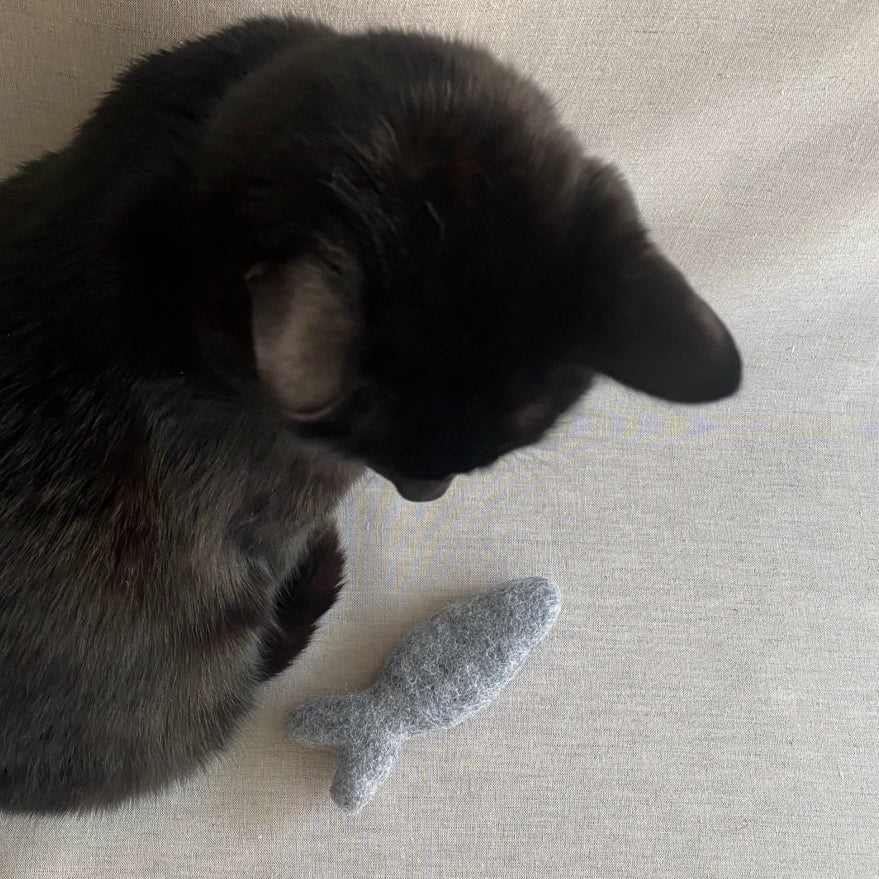 Jouet pour chat Felt Fish - Mishum