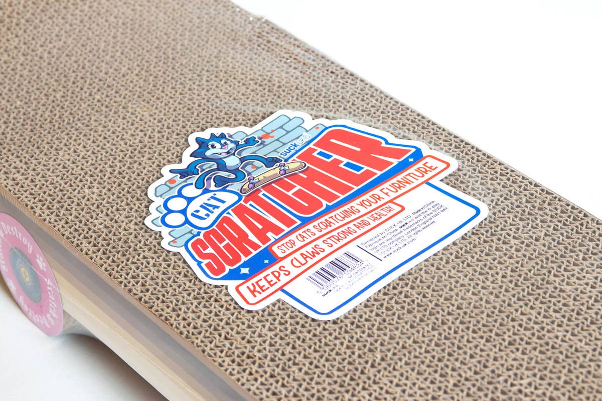 Scratcher pour chat de skateboard - Luckies of London