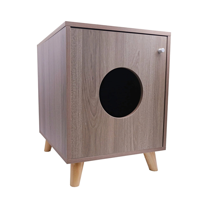 Meuble de litière pour chat caché Midlee (petit) - Midlee Designs