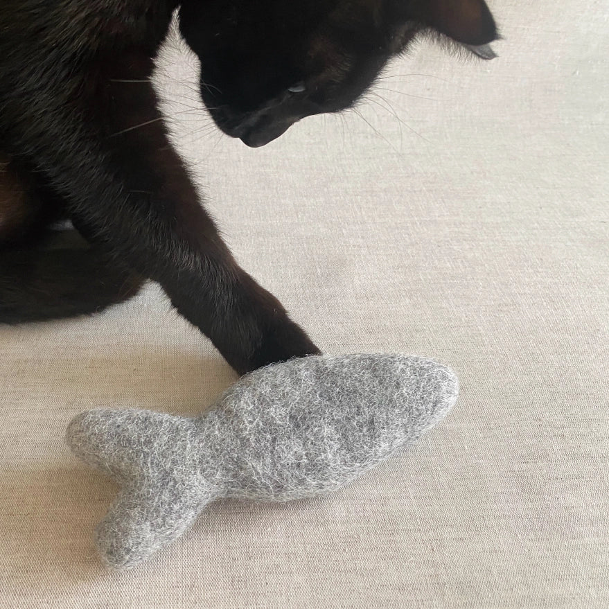Jouet pour chat Felt Fish - Mishum