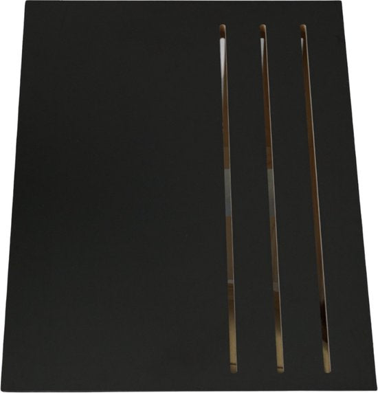 Maison pour chat | bois | noir | 75 x 50 x 53 cm - STUDIO ANIMAUX