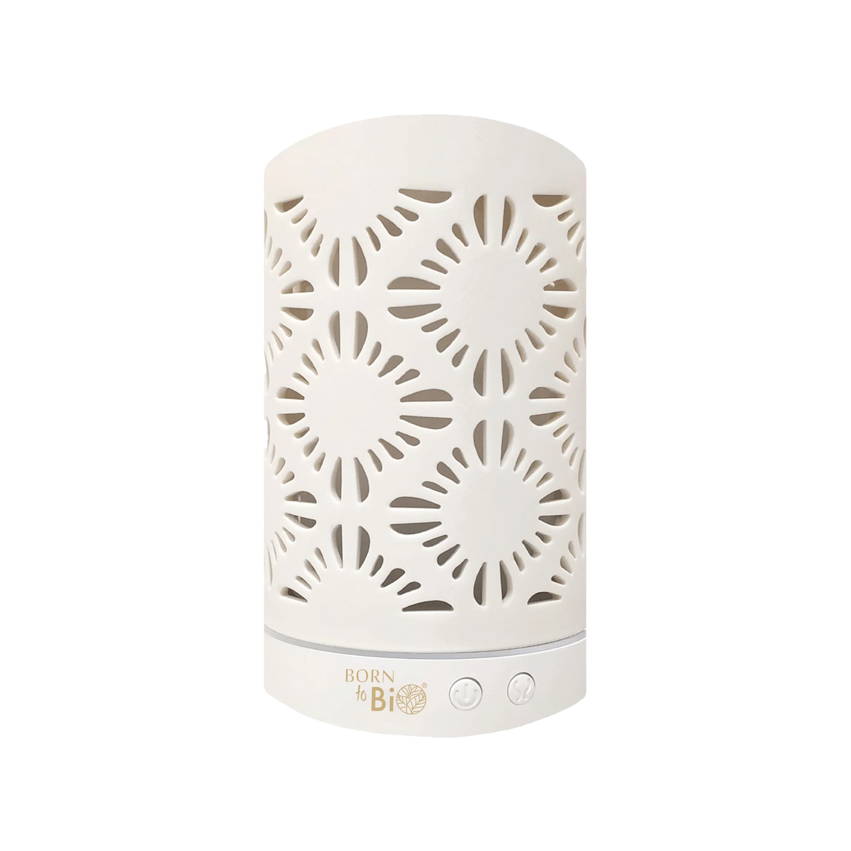Diffuseur d'huiles essentielles en céramique blanc