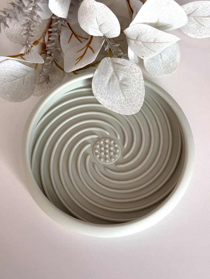 Slow Bowl Ufo pour petits chiens et chats, tapis de léchage pour chien