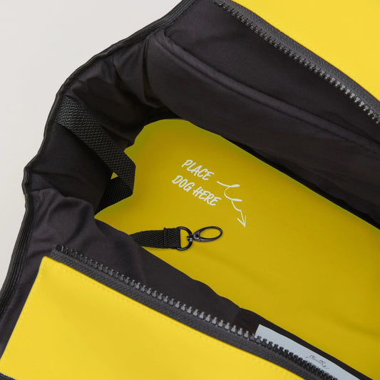 Porteur Jaune Recyclé - Barkalot