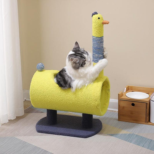 Ultimate Cat Adventure Playground With Built-In Litter Box