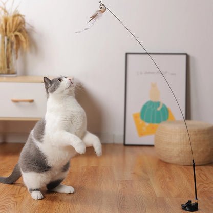 Ensemble de Jouets Interactifs pour Chats - Simulation d'Oiseaux - Leo's Paw – vue 5