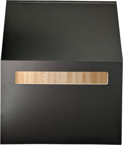 Niche pour animaux | bois | noir | 58 x 58 x 65 cm - STUDIO ANIMAUX – vue 2