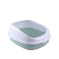 Oversized Splash-Proof Semi-Enclosed Cat Litter Box: The Ultimate Kitten Haven