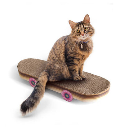 Scratcher pour chat de skateboard - Luckies of London
