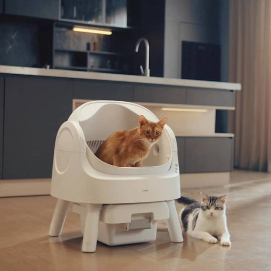 Bac à litière pour chat autonettoyant - Fresh Whisker