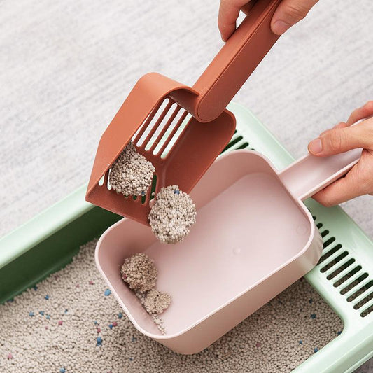 Extra-Long Cat Litter Scoop With Fine Mesh