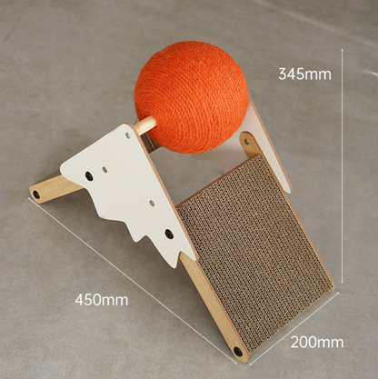 Sisal Rope Cat Scratching Ball – vue 2