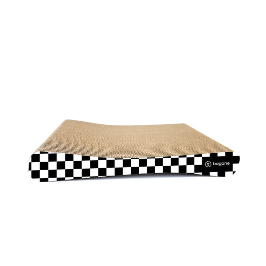 Buren - Griffoir pour chat à damier noir et blanc - BAGANE