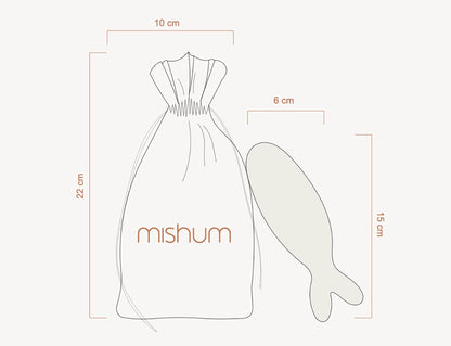 Jouet pour chat Felt Fish - Mishum – vue 2