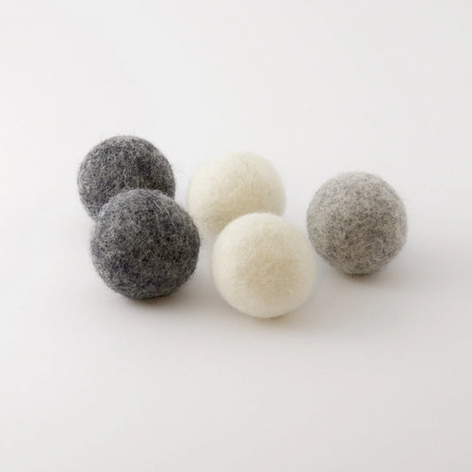 Lot de 5 pelotes de laine pour chats - Pawsome Pet Toys