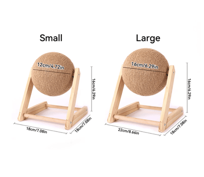 Cat Scratching Ball Toy – vue 2