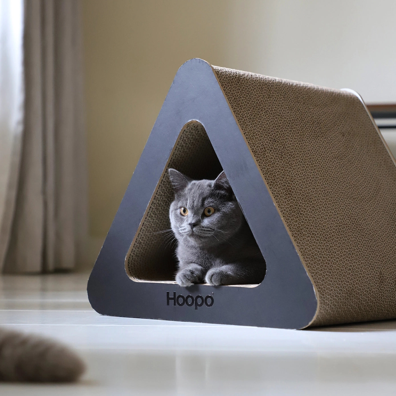 Meubles à gratter triangulaires pour chats - Jouets pour chats écologique - Hoopo