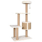 NNEVL Cat Tree with Scratching Post 123cm Seagrass