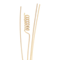 Set 4 pièces - Bâtonnets diffuseurs en rotin fleur
