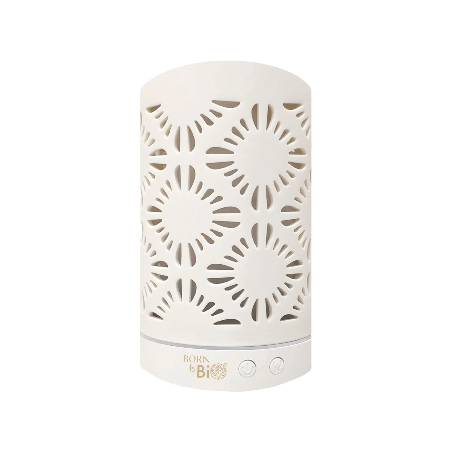 Diffuseur d'huiles essentielles en céramique blanc