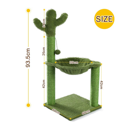 NNEOBA Cactus Cat Tree Toy – vue 2