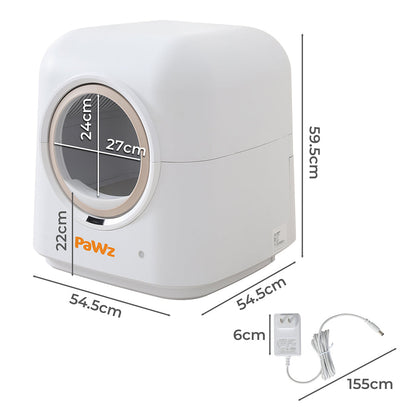 PaWz Smart Cat Litter Box Automatic – vue 4