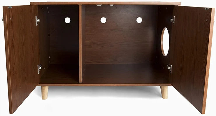 Meuble à Litière Pour Chat Caché - Midlee Designs