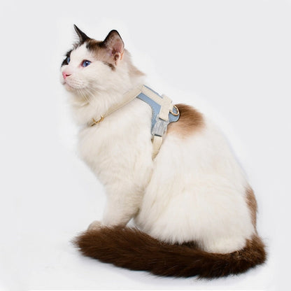 Loofie - Harnais pour animaux de compagnie en cuir végétal coloré - Cheerhunting – vue 3