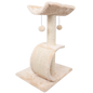 Arbre à chat avec maison intégrée et surface de couchage confortable. En matériau durable, jouets interactifs inclus. Jouer, se reposer et s’épanouir
