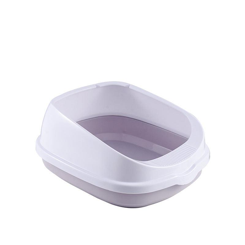 Oversized Splash-Proof Semi-Enclosed Cat Litter Box: The Ultimate Kitten Haven