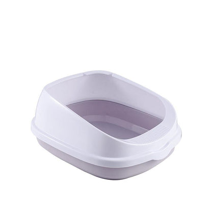 Oversized Splash-Proof Semi-Enclosed Cat Litter Box: The Ultimate Kitten Haven – vue 3