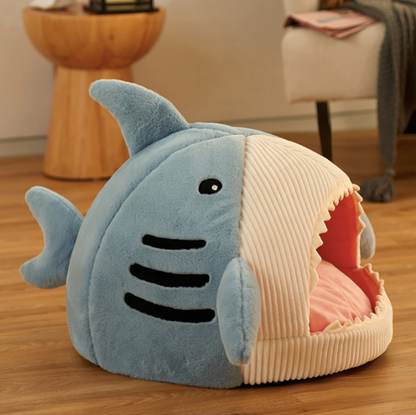 Shark Shape Cat Dog Bed House – vue 2