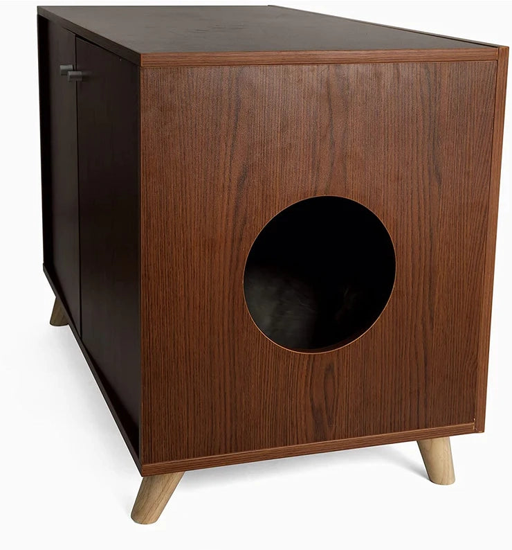 Meuble à Litière Pour Chat Caché - Midlee Designs