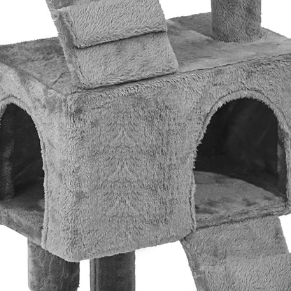PaWz Cat Tree Scratching Post Scratcher Grey – vue 5
